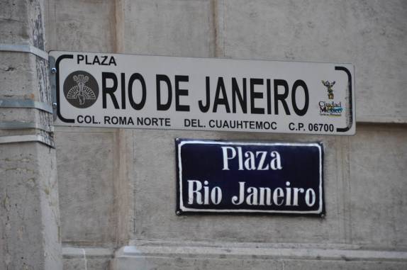 Estamos em casa! Plaza Rio de Janeiro, coração do bairro boêmio de Roma, na Cidade do México, capital do país